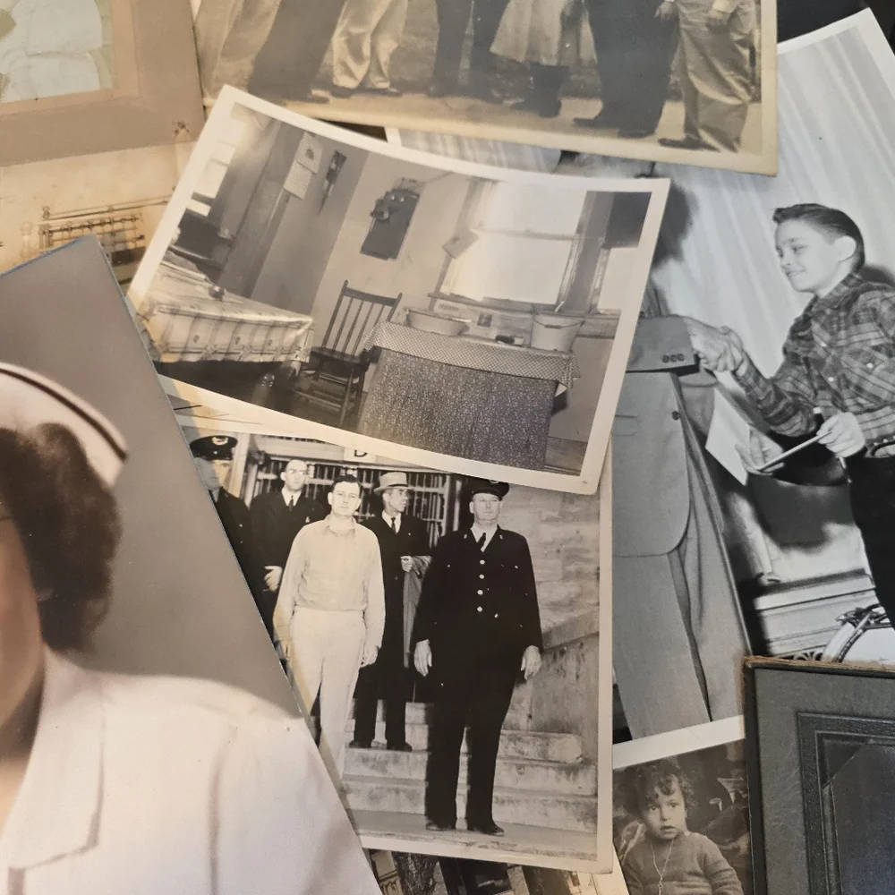 Vintage Black and White Photograph Collection